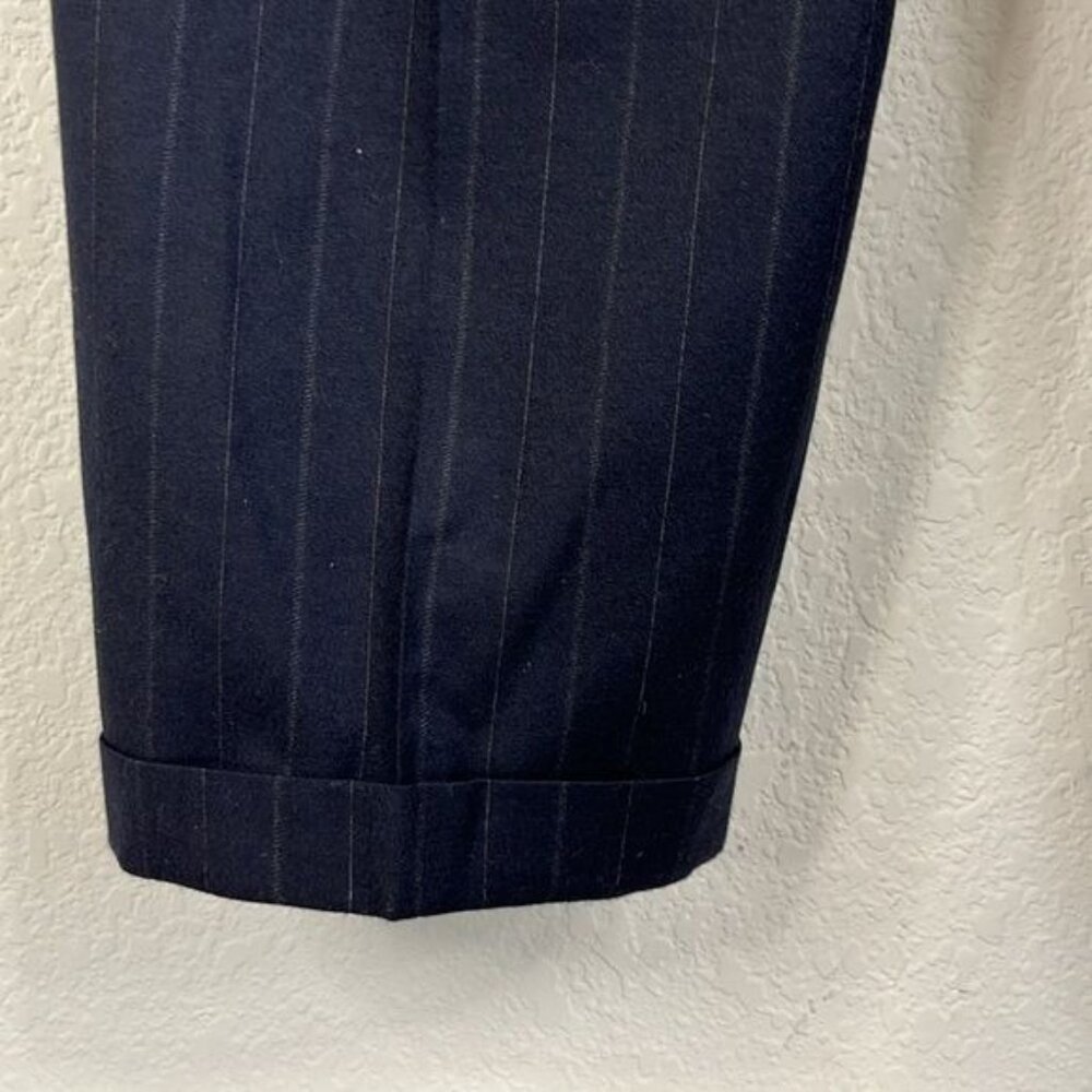 Brioni Clappers VTG Pinstriped Cashmere Wool 2 Pc 2 Button Suit suit - Picture 10 of 14